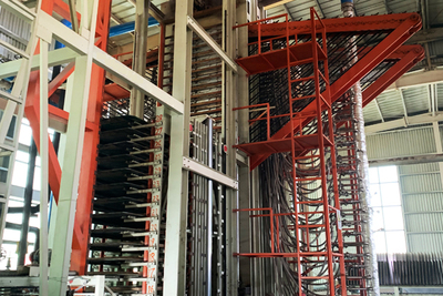 年产15万立方刨花板热压机